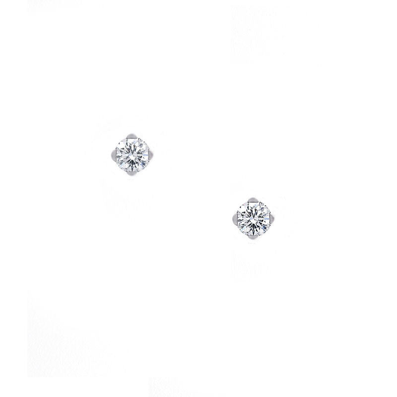 Forevermark Setting Diamond Stud Earring, 0.28 carat