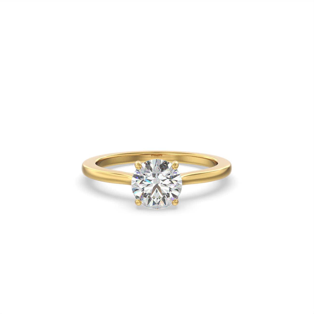 Engagegement Rings Custom Teresa Solitaire Engagement Ring – Fey & CO.