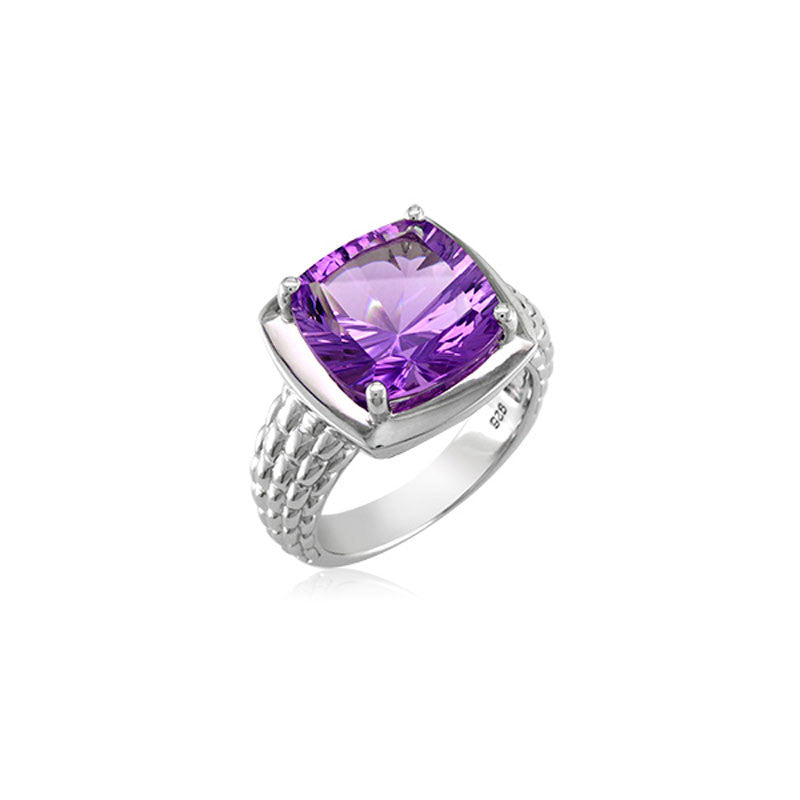 Pietra Collection Amethyst Ring