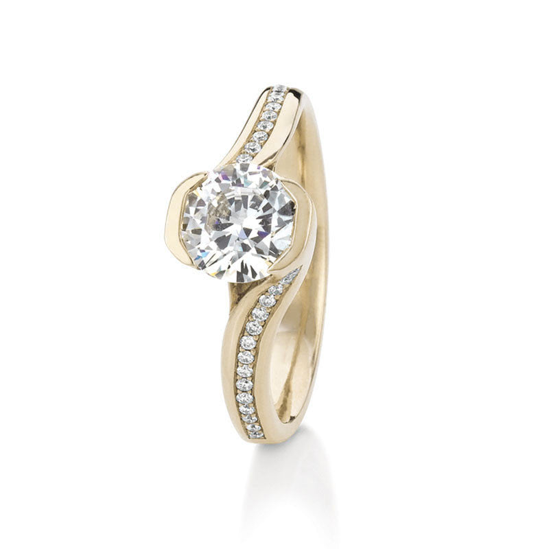 Perth Round Brilliant Diamond Engagement Ring