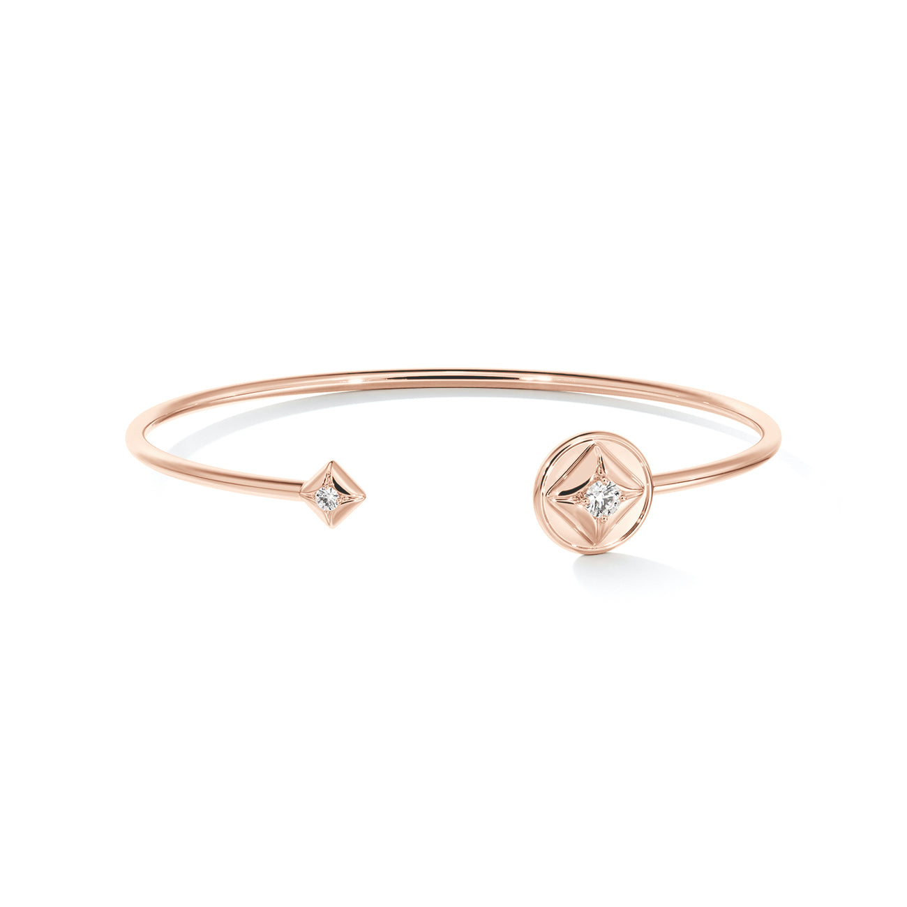 Louis Vuitton 18K Diamond Idylle Blossom Twist Bracelet - 18K Rose Gold  Cuff, Bracelets - LOU664458
