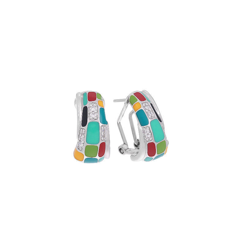 Mosaica Multicolor Earrings