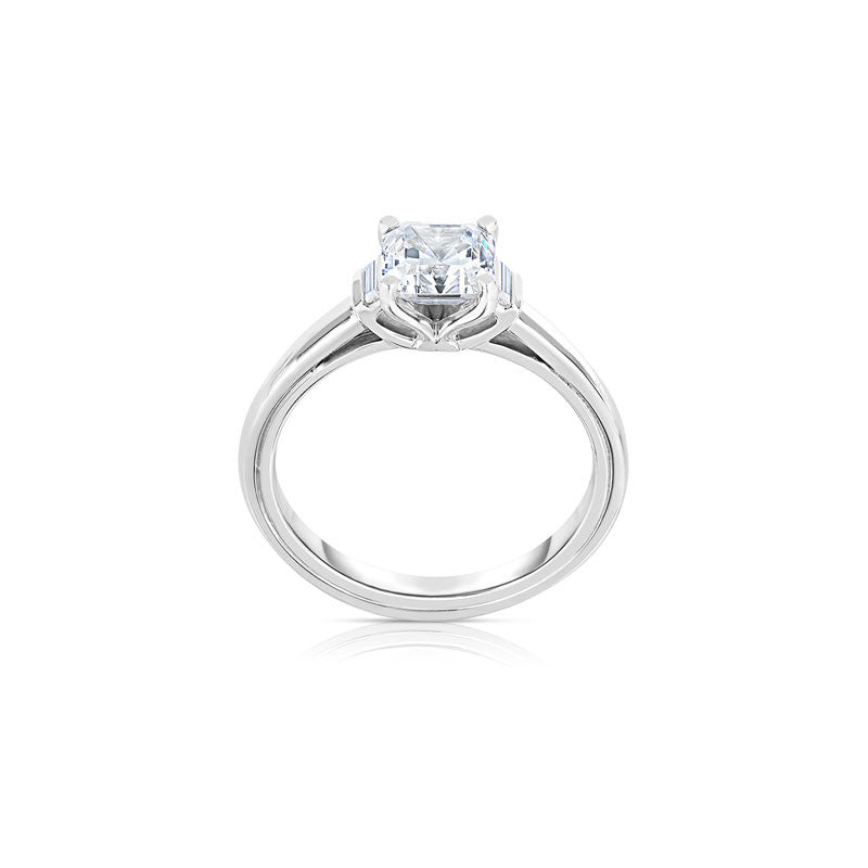 Maevona Allasdale Square Cut Diamond Engagement Ring